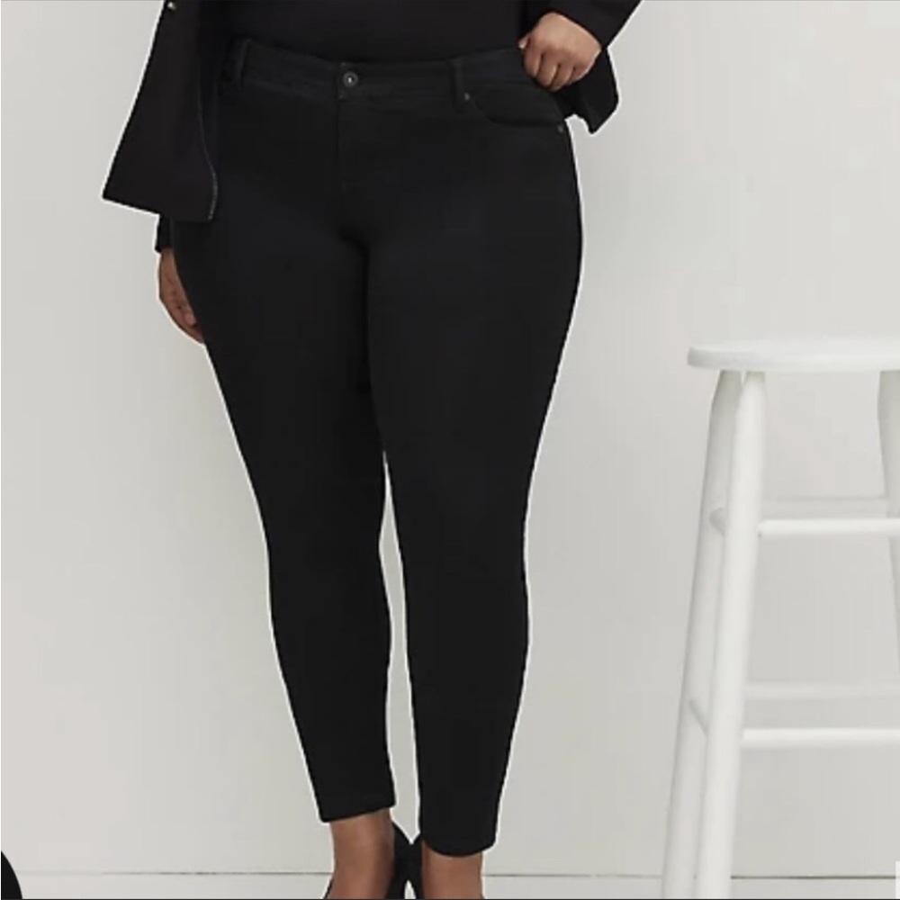 Torrid Black Skinny Stretch Jeans